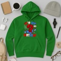 It'S My 3rd Birthday Spider Theme Party Boy Birthday Present Hoodie thumb 3