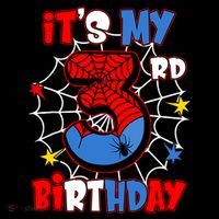 ItS My 3rd Birthday Spider Theme Party 3 Years Old Women's Hoodie thumb 2