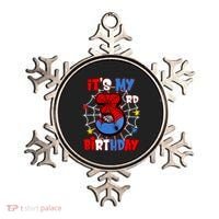 ItS My 3rd Birthday Spider Theme Party 3 Years Old Ornament thumb 0