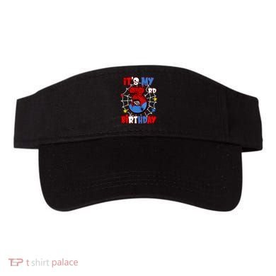 ItS My 3rd Birthday Spider Theme Party 3 Years Old Visor