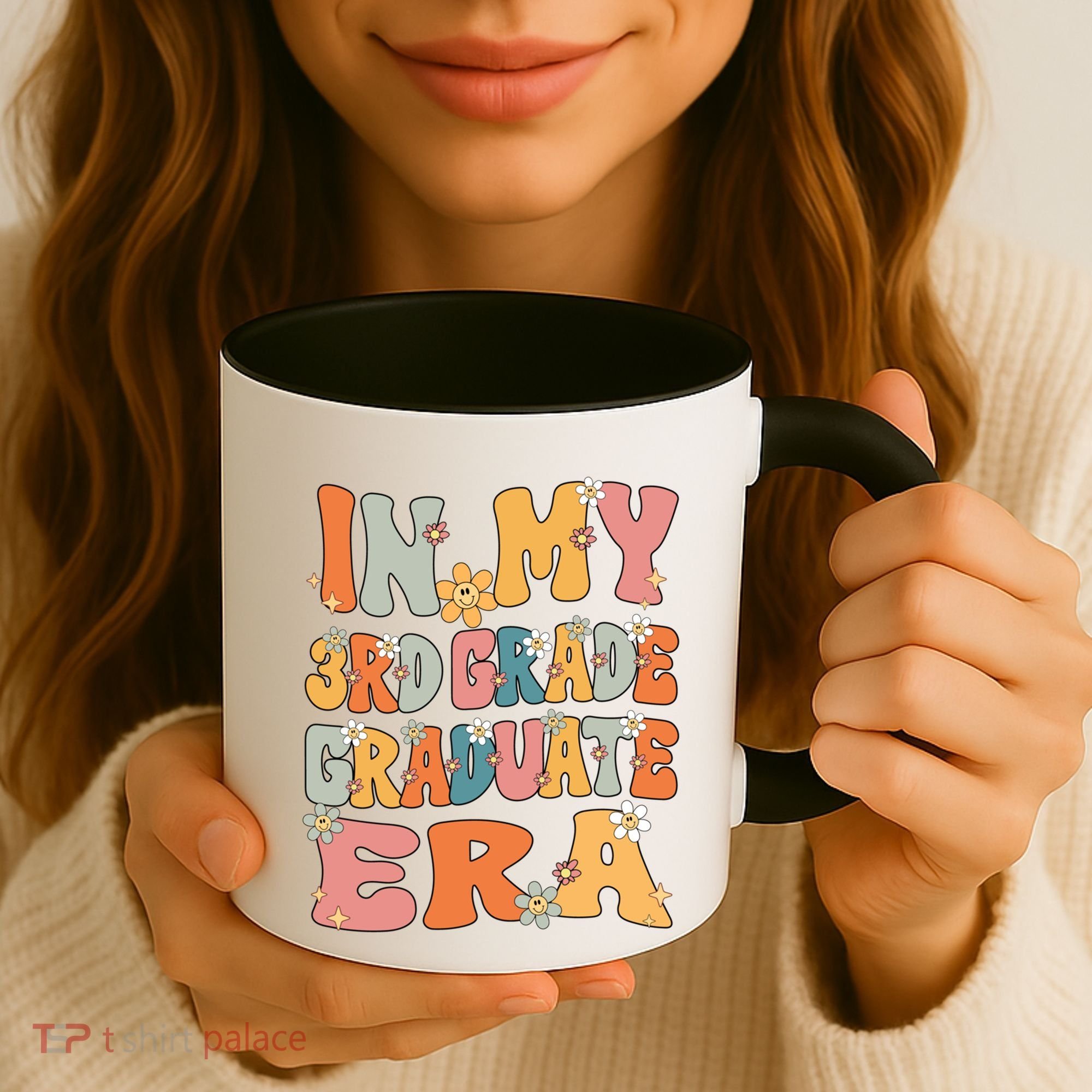 In My 3rd Grade Graduate Era Groovy Last Day Of Third Grade Funny Gift Coffee Mug
