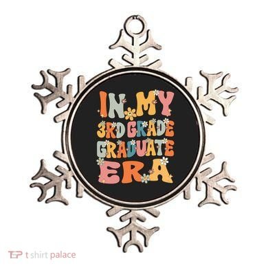 In My 3rd Grade Graduate Era Groovy Last Day Of Third Grade Funny Gift Ornament
