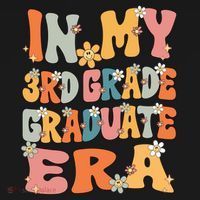 In My 3rd Grade Graduate Era Groovy Last Day Of Third Grade Funny Gift Ornament thumb 1