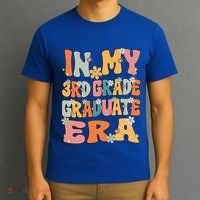 In My 3rd Grade Graduate Era Groovy Last Day Of Third Grade Funny Gift T-Shirt thumb 3
