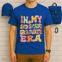 In My 3rd Grade Graduate Era Groovy Last Day Of Third Grade Funny Gift T-Shirt thumb 6