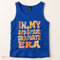 In My 3rd Grade Graduate Era Groovy Last Day Of Third Grade Funny Gift Tank Top thumb 2