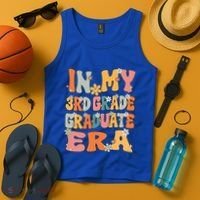 In My 3rd Grade Graduate Era Groovy Last Day Of Third Grade Funny Gift Tank Top thumb 4