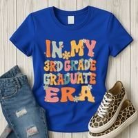 In My 3rd Grade Graduate Era Groovy Last Day Of Third Grade Funny Gift Women's T-Shirt thumb 3