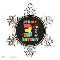 Its My 3rd Birthday Kids Autism 3 Years Old Ornament thumb 0