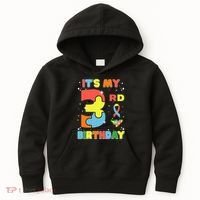 Its My 3rd Birthday Kids Autism 3 Years Old Kids Hoodie thumb 0