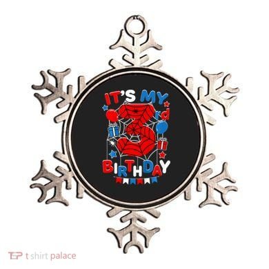 Its My 3rd Birthday Spider Theme Party 3 Year Old Ornament