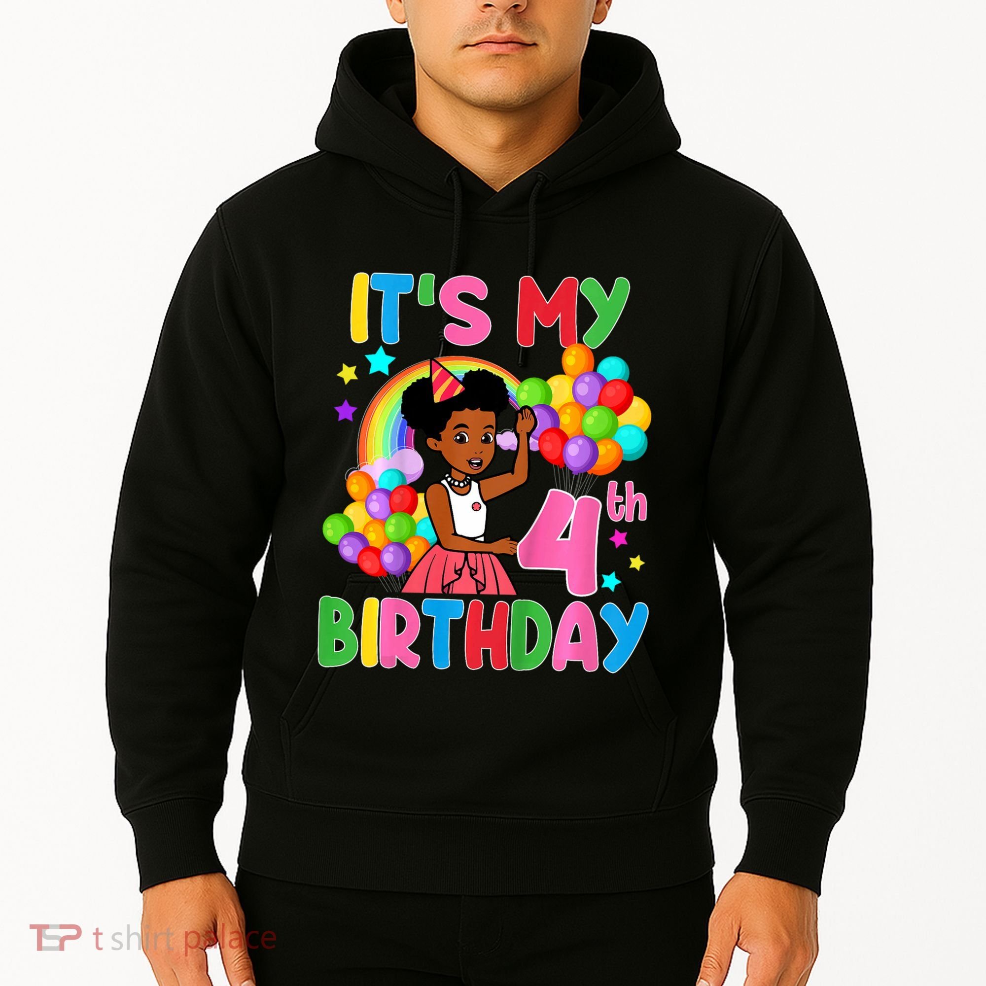 ItS My 4th Birthday GracieS Corner Four Years Old Hoodie