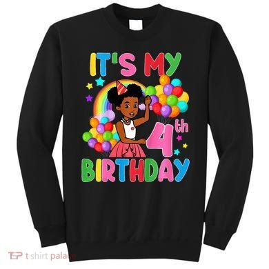 ItS My 4th Birthday GracieS Corner Four Years Old Sweatshirt