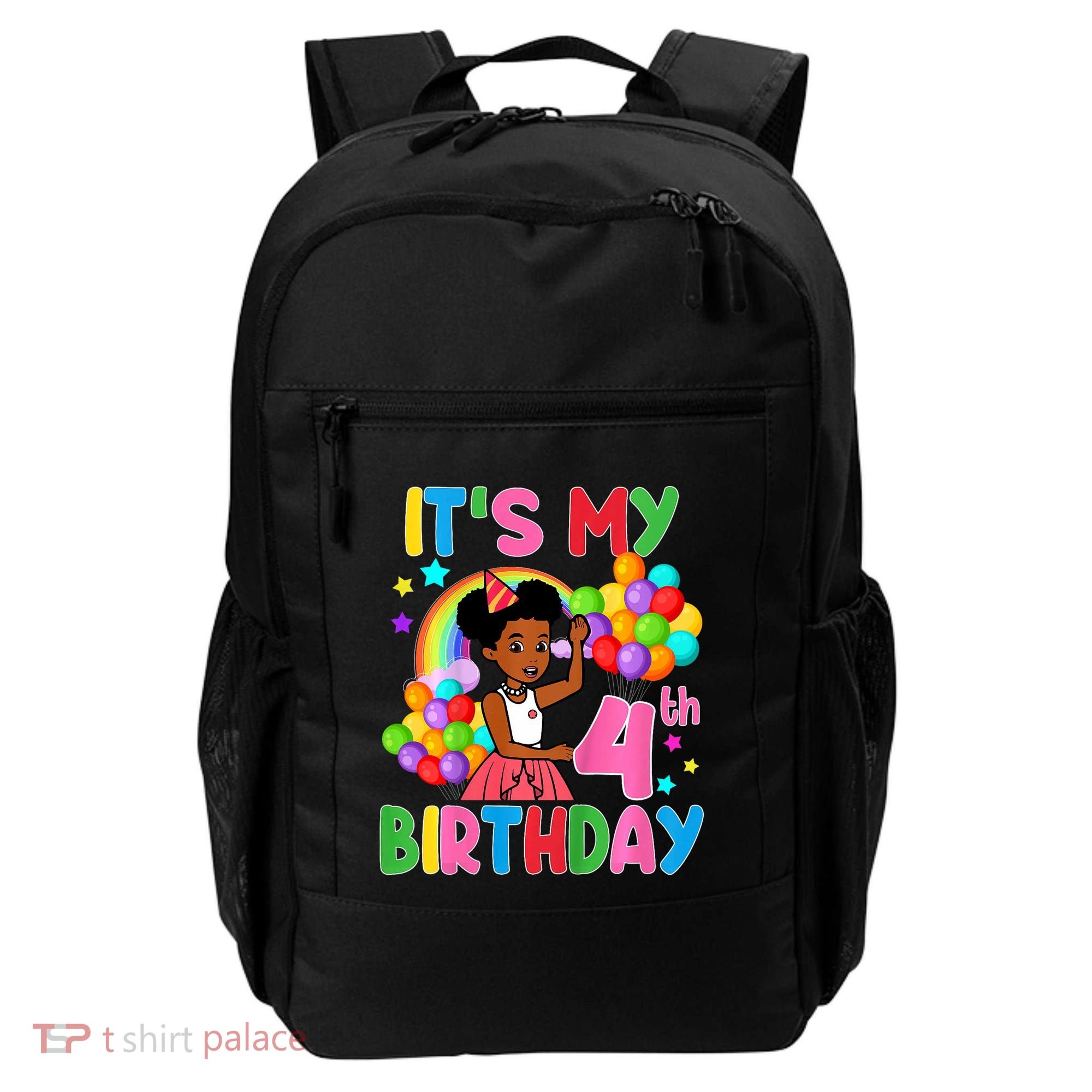 ItS My 4th Birthday GracieS Corner Four Years Old Backpack