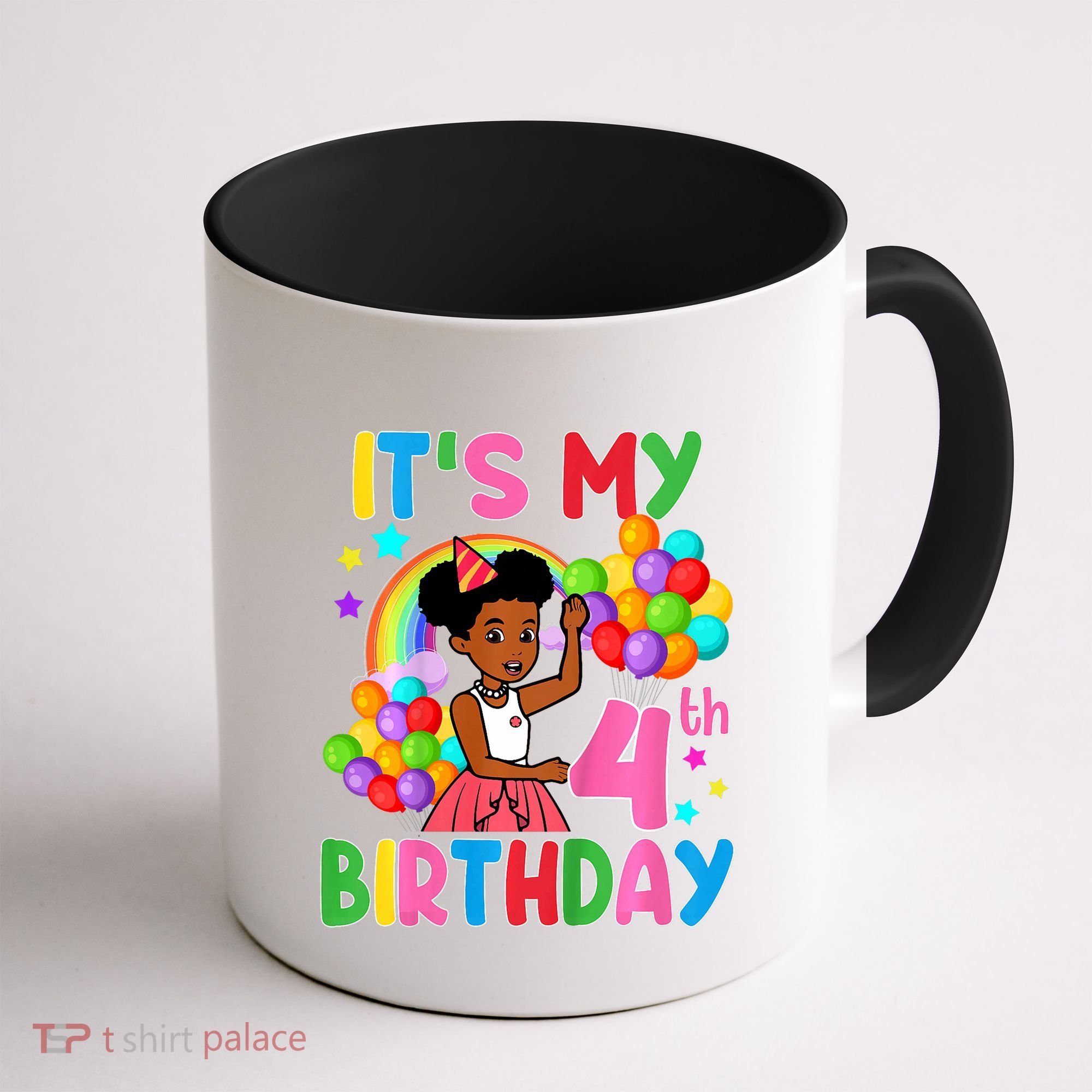 ItS My 4th Birthday GracieS Corner Four Years Old Coffee Mug