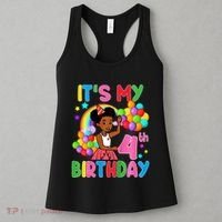 ItS My 4th Birthday GracieS Corner Four Years Old Women's Tank Top thumb 3