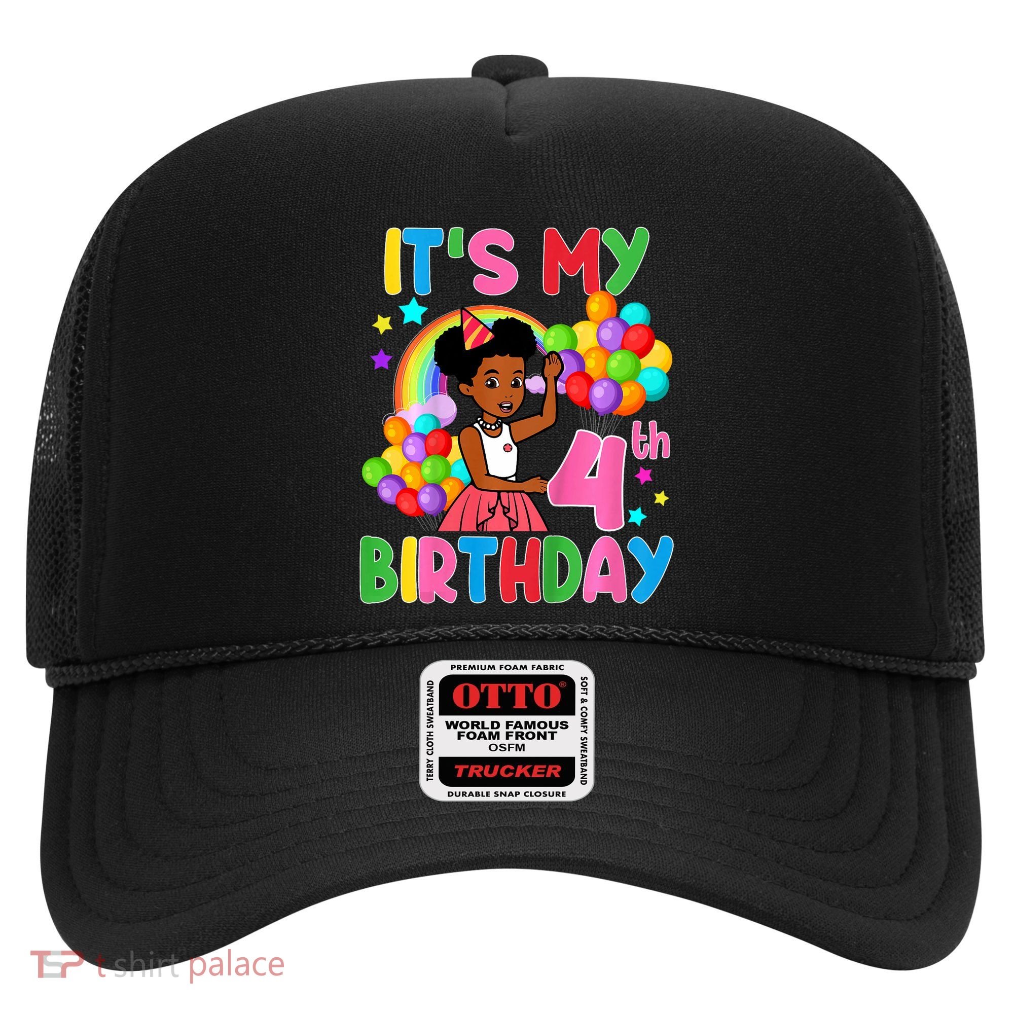 ItS My 4th Birthday GracieS Corner Four Years Old Hat