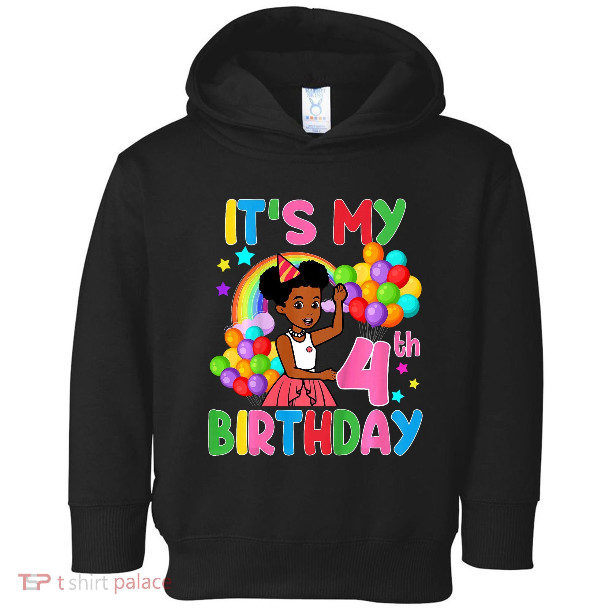 ItS My 4th Birthday GracieS Corner Four Years Old Toddler Hoodie