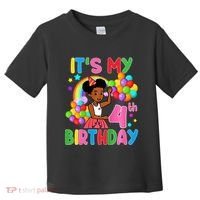 ItS My 4th Birthday GracieS Corner Four Years Old Toddler T-Shirt thumb 0