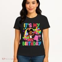 ItS My 4th Birthday GracieS Corner Four Years Old Women's T-Shirt thumb 4
