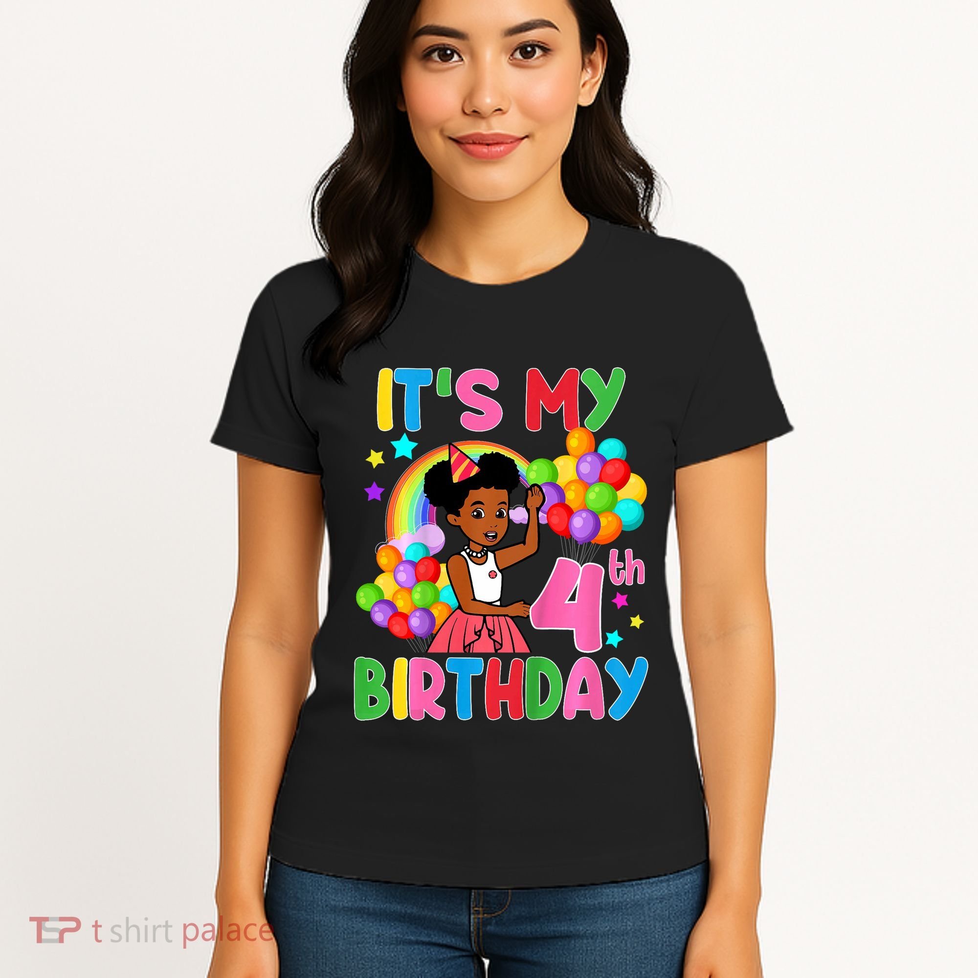 ItS My 4th Birthday GracieS Corner Four Years Old Women's T-Shirt