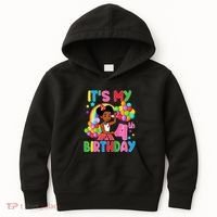 ItS My 4th Birthday GracieS Corner Four Years Old Kids Hoodie thumb 0