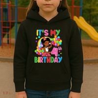 ItS My 4th Birthday GracieS Corner Four Years Old Kids Hoodie thumb 3