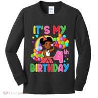 ItS My 4th Birthday GracieS Corner Four Years Old Kids Long Sleeve Shirt thumb 0