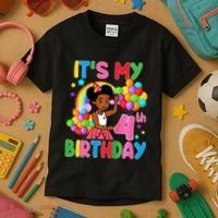 ItS My 4th Birthday GracieS Corner Four Years Old Kids T-Shirt thumb 3