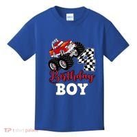 ItS My 4th Birthday Monster Truck Party 4 Year Old Gift Kids T-Shirt thumb 0
