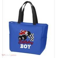 ItS My 4th Birthday Monster Truck Party 4 Year Old Gift Tote Bag thumb 3