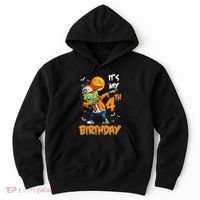 Its My 4th Birthday Dabbing Zombie Halloween Costume Hoodie thumb 0