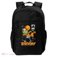 Its My 4th Birthday Dabbing Zombie Halloween Costume Backpack thumb 0