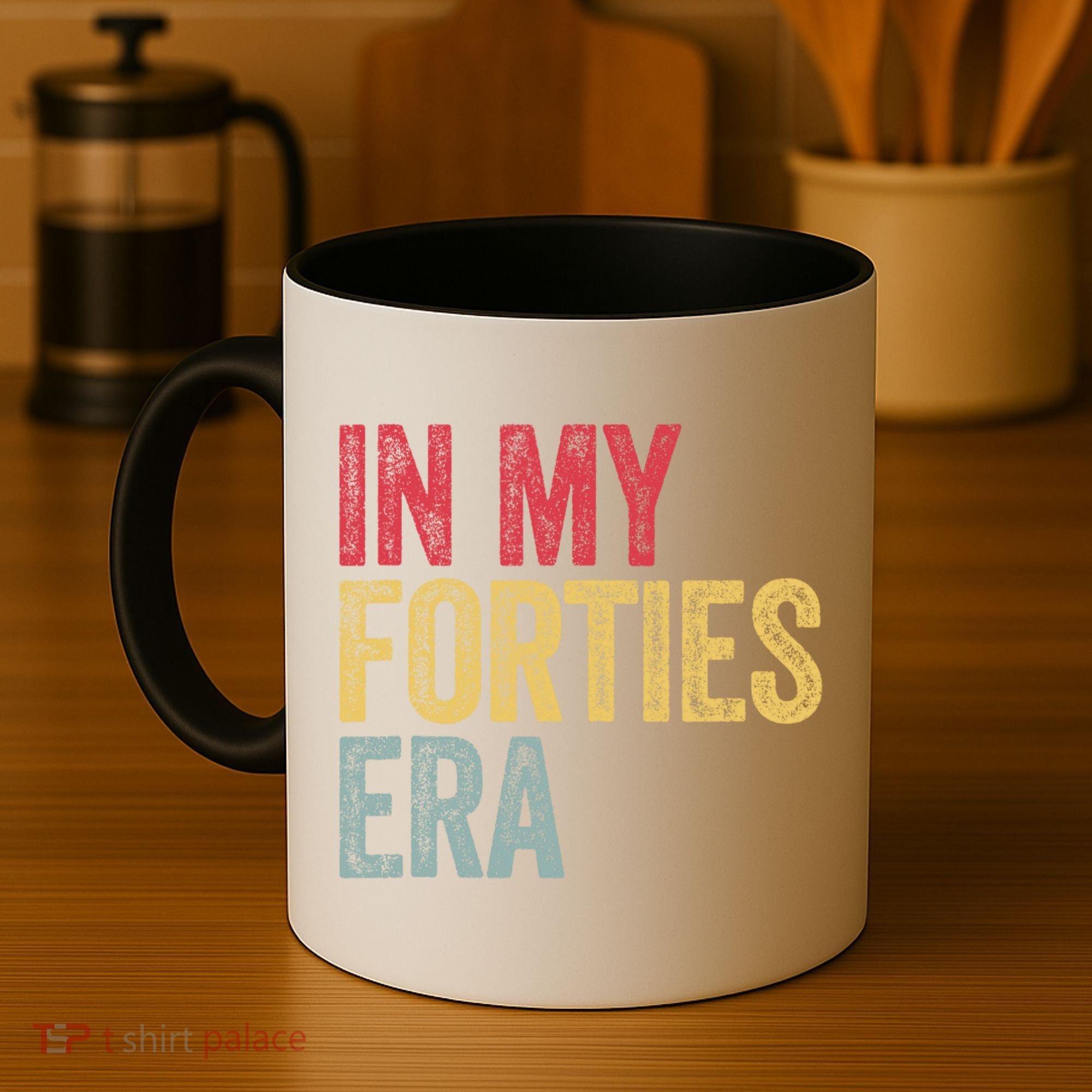 In My 40s Era 40th Birthday Forties 40 Years Old Funny Coffee Mug