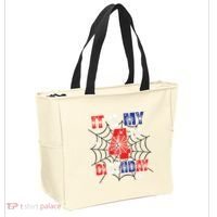 Its My 4th Birthday Spider Theme Party 4 Year Old Boy Tote Bag thumb 2