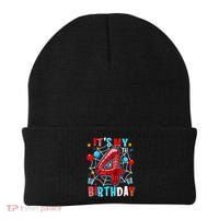 It'S My 4th Birthday Spider Theme Party Boy Birthday Present Beanie thumb 0