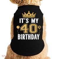 It's My 40th Birthday Gift For 40 Years Old Man And Woman Doggie Tank thumb 0