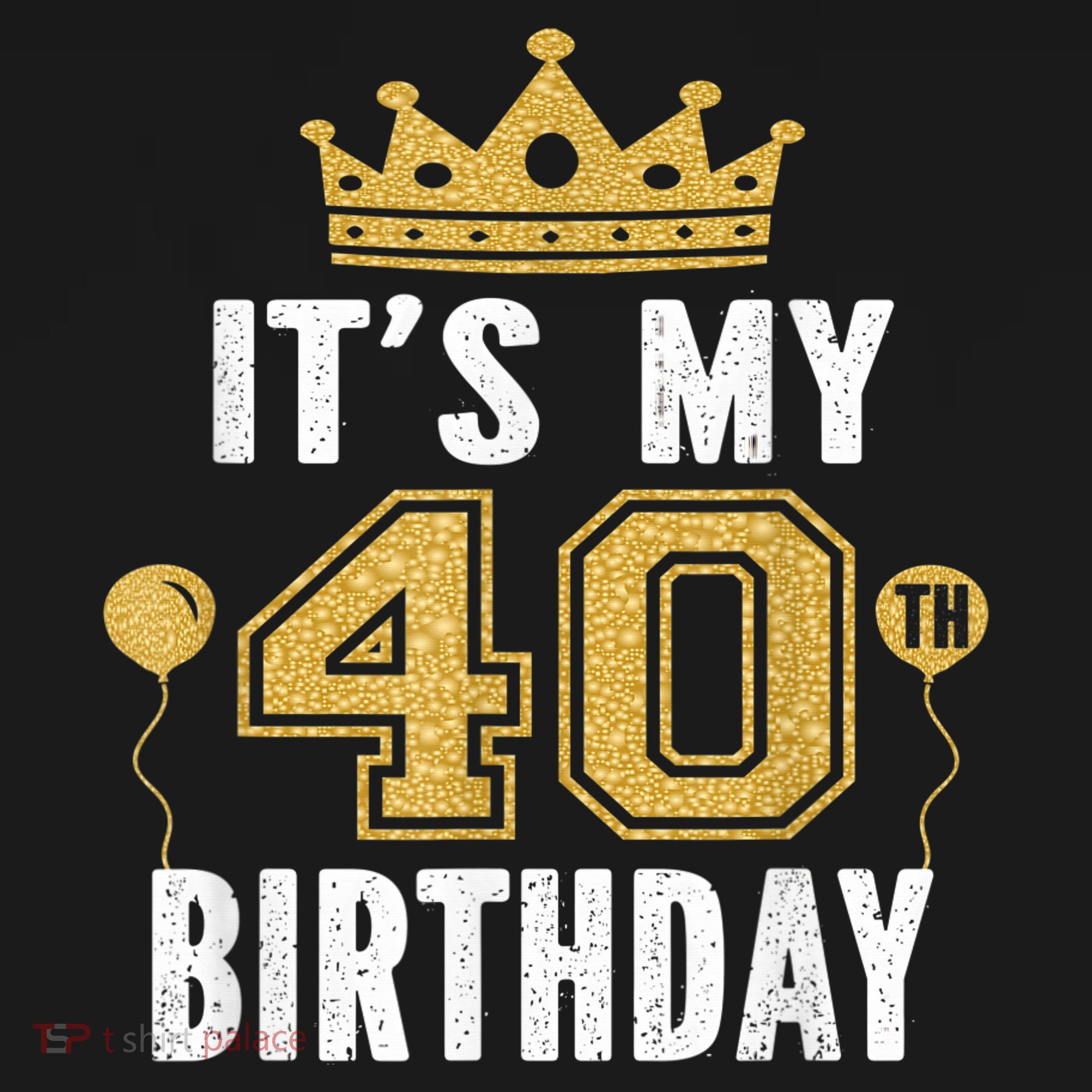 It's My 40th Birthday Gift For 40 Years Old Man And Woman Hoodie