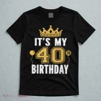 It's My 40th Birthday Gift For 40 Years Old Man And Woman T-Shirt thumb 5