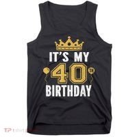 It's My 40th Birthday Gift For 40 Years Old Man And Woman Tank Top thumb 0