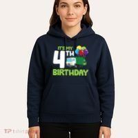 ItS My 4th Birthday Garbage Truck 4th Birthday Hoodie thumb 5