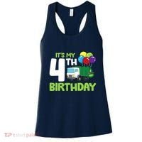 ItS My 4th Birthday Garbage Truck 4th Birthday Women's Tank Top thumb 0