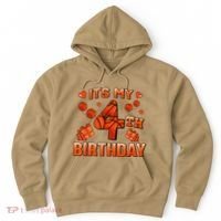 Its My 4th Birthday Basketball 4 Years Old Hoodie thumb 0