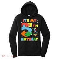 Its My 5th Birthday Autism 5 Years Old Women's Hoodie thumb 0