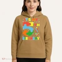 Its My 5th Birthday Autism 5 Years Old Hoodie thumb 5