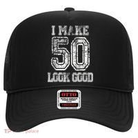 I Make 50 Look Good  50th Birthday Gift For M.e.n.s WoM.e.n.s Hat thumb 0