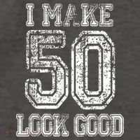 I Make 50 Look Good  50th Birthday Gift For M.e.n.s WoM.e.n.s Vector Backpack thumb 2