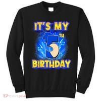 It's My 5th Birthday Hedgehog Birthday Boy 5 Years Old Kids Sweatshirt thumb 0
