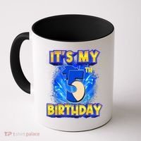 It's My 5th Birthday Hedgehog Birthday Boy 5 Years Old Kids Coffee Mug thumb 0
