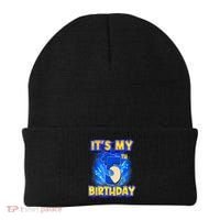 It's My 5th Birthday Hedgehog Birthday Boy 5 Years Old Kids Beanie thumb 0